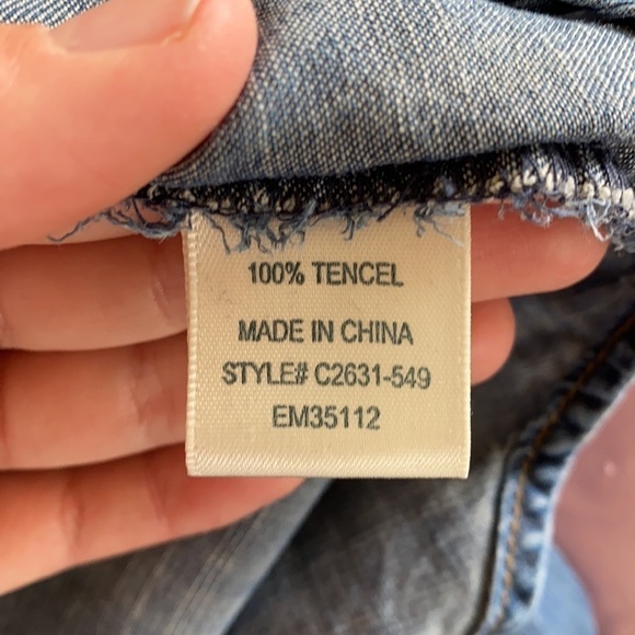 Cloth & Stone denim top - Picture 9 of 10